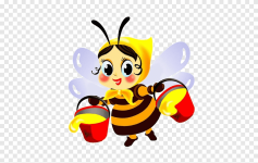 png-clipart-bee-and-wasp-Пчела-на-цветке-drawing-bee-honey-bee-photography.png