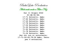 Numero ripetuto in 4 ruote per il 11 Giugno 2022 .jpg
