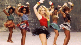 Shakiri Dancing Dance Hips -.gif
