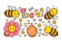 collection-cute-bees-with-flowers-honey-hive-cartoon_296684-465.jpg