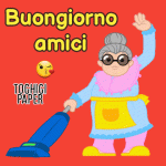 immagini-buongiorno-animato-signora-anziana-che-passa-aspirapolvere-buona-giornata-divertente-...gif